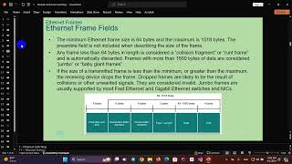 Module 6 Ethernet Switching Part1 [upl. by Enegue]