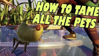 HOW TO TAME ALL THE PETS IN GROUNDED  HOW TO TAME AN APHID IN GROUNDED NEW UPDATE SHROOM AND DOOM [upl. by Anaujal]