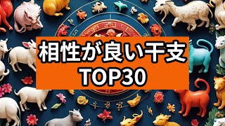 【十二支】相性が良い干支 TOP30（30位→1位） [upl. by Arutak]