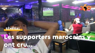 Coupe Arabe Maroc – Algérie  le match des supporters marocains de Dakar [upl. by Aleyam]