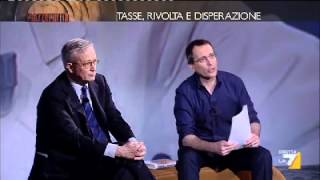 PIAZZAPULITA  INTERVISTA A GIULIO TREMONTI PARTE 2 [upl. by Rech]