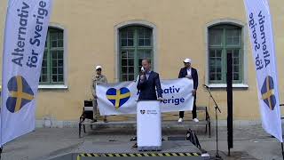 Alternativ för Sveriges torgmöte i Almedalen  Vänsterpartiets dag [upl. by Eniksre918]