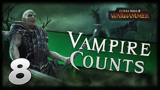 ARMOUR OF TEMPLEHOF Total War Warhammer  Vampire Counts Campaign 8 [upl. by Annawit]