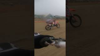 500cc VS 250cc Honda CR Top Speed Battle offroad moto motorcycle offroad beach [upl. by Ahsilav516]