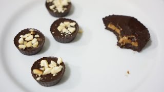 Bombons fit improviso delícia maravilhosa que imita até um Reeses [upl. by Parry]