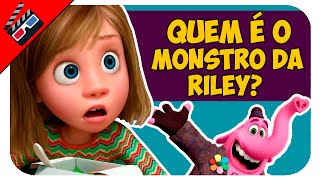 Teoria Pixar  DIVERTIDA MENTE  Monstro da Riley [upl. by Llennej]