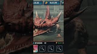 DIPLOSUCHUS LEVEL 40 MAX👿 jurassicworld dinosurus duniajurassic jurassicpark [upl. by Baptist]