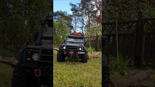 Traxxas TRX4 Defender Crawler Land Rover scaler traxxas rccar rc [upl. by Ramoj]