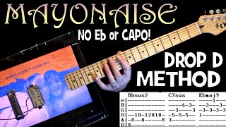 Smashing Pumpkins Mayonaise Guitar Lesson  Guitar Tabs  Tutorial  Chords  Cover aka Mayonnaise [upl. by Rebekkah]