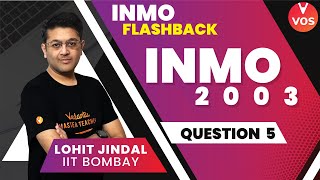 INMO 2003 Q5  INMO Flashback  Math Olympiad Preparation  INMO 202223  Lohit Jindal  VOS [upl. by Edgardo]