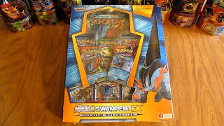 Mega Swampert EX Premium Collection Box Opening [upl. by Cacie]