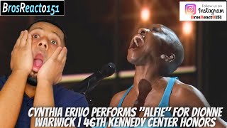 Cynthia Erivo performs quotAlfiequot for Dionne Warwick  46th Kennedy Center Honors REACTION [upl. by Latsyrhc]