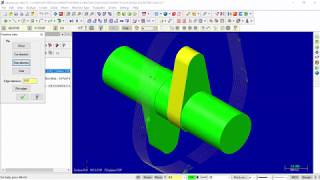 MASTERCAM 4 EJE 06 4 AXIS FLOW [upl. by Fronnia]