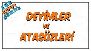 Deyimler ve Atasözleri  LGS Kampı [upl. by Anialeh]