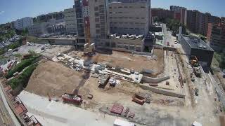 Time Lapse  Completada la Fase 1 de la transformació global de lHospital Joan XXIII de Tarragona [upl. by Eiger]