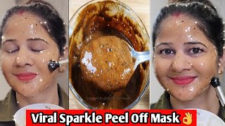 How to reduced my Dark spots with peel off mask glowingskin faceglow [upl. by Cirilo]