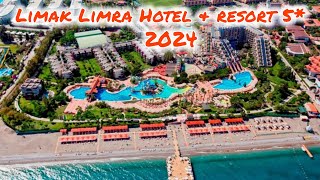 Limak Limra Hotel amp Resort 5 🌟  Kemer Kiris Turkey 🇹🇷 [upl. by Enyalahs437]