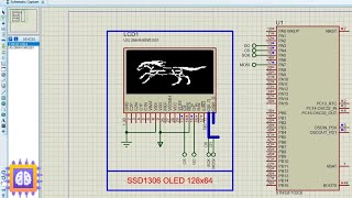 interface SSD1306 OLED with STM32 using SPI [upl. by Ardnasxela]