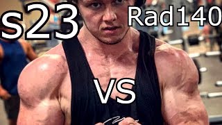 rad 140 vs s23 SARMS side effects results personal Experience [upl. by Stillman]