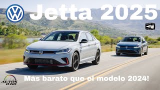 Volkswagen Jetta 2025 más barato que el modelo 2024 [upl. by Euqinom]