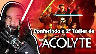 Star Wars The Acolyte  React do 2º trailer [upl. by Anwahsat701]