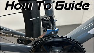 Shimano 105 R7100 Front Derailleur Fitting Guide [upl. by Bernadina]