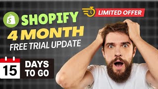 How to Get Shopify 4 Months Free Trial amp 1 for 3 Months  Latest Shopify Offer Update [upl. by Zaslow]