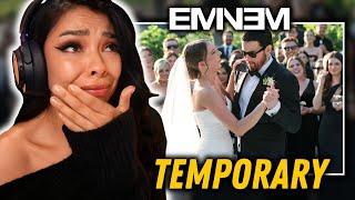 IM A MESS  Eminem Temporary feat Skylar Grey  REACTION [upl. by Aramot]