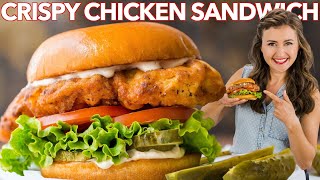 Best CHICKEN SANDWICH Recipe I ever made [upl. by Wons9]