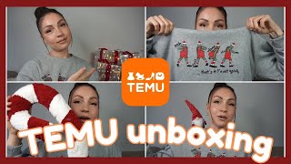 BIG Temu unboxing 🎄Novogodisnja dekoracija 🎁 [upl. by Scoville322]