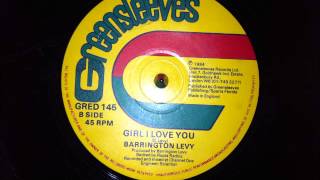 Barrington Levy  Girl I Love You [upl. by Costanza783]