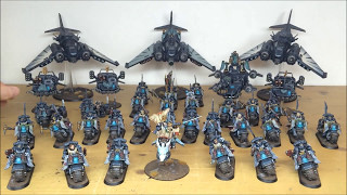 TABLETOP TACTICS Ravenwing Army Commission Update  Siege Studios [upl. by Etnoval]