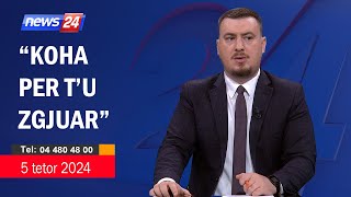 5 tetor 2024 📞 quotTelefonatat e Teleshikuesvequot në News24  quotKoha për tu zgjuarquot në studio Klevin Muka [upl. by Terle]