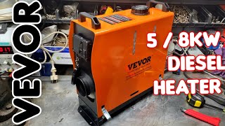 VEVOR 58 kW Diesel Heater Unboxing [upl. by Loggins662]