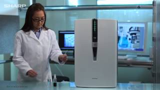 Sharp Air Purifiers  Plasmacluster Ions [upl. by Dobrinsky]