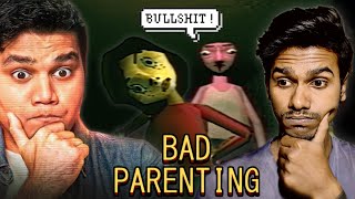 THIS IS A VERY DEPRESSING GAME  BAD PARENTING [upl. by Alicia531]