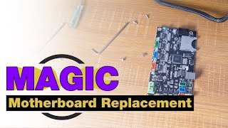 How to replace a mainboard for JGMaker Magic FDM 3D Printer [upl. by Rosemonde478]