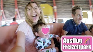 Große Überraschung 😍 Achterbahn Spaß mit der Familie  Ausflug Freizeitpark VLOG  Mamiseelen [upl. by Ahsaercal344]