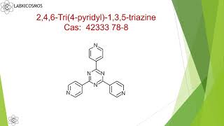 246Tri4pyridyl135triazine [upl. by Voccola]