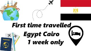 A travelling Egypt trip for the first time [upl. by Atterbury]