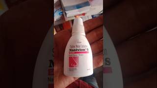 Nasivion S Saline Nasal Spray shortvideo [upl. by Suckram]