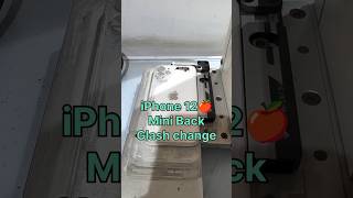 iPhone 12 Mini back glass change laser cutting masin se youtubeshorts bmrepairing apple iphone [upl. by Andrade]