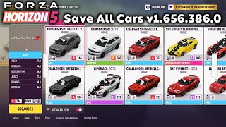 Forza Horizon 5 Save v16563860 All Cars [upl. by Ahsratan]