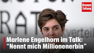 Marlene Engelhorn quotNennt mich Millionenerbinquot  kronetv NEWS [upl. by Reinaldos882]