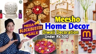 Meesho Home DecorDiwali Decoration Under Rs300 Meeshohaul meeshokitchen meeshohomedecore [upl. by Arakal87]