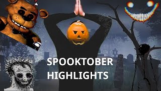 bEST OF SPOOKTOBER highlights foryou livestreaming [upl. by Noskcire816]