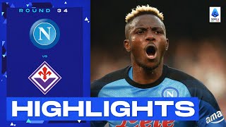 NapoliFiorentina 10  Osimhen secures win for champions Goal amp Highlights  Serie A 202223 [upl. by Tamqrah661]