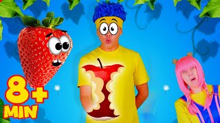 Juicy Fruits OmNomnom  MORE D Billions Kids Songs [upl. by Berthold]