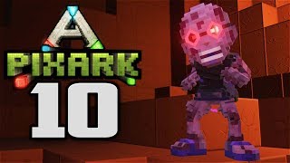 ZOMBIE HEART amp MAGIC  Lets Play PixARK Gameplay Part 10 PixARK Pooing Evolved Minecraft Meets Ark [upl. by Malony]