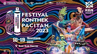 🔴 Live Streaming  FESTIVAL RONTHEK PACITAN 2023 HARI KE2 [upl. by Enrika]